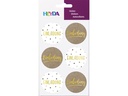 Heyda Motivsticker Einladung 4 Blatt je 6 Stickern