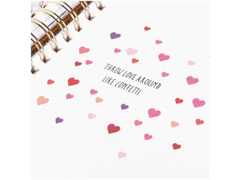 Rico Design Motivsticker Herzen 4 Blatt