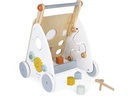 Janod Lauflernhilfe Sweet Cocoon Multiaktivitätswagen aus Holz