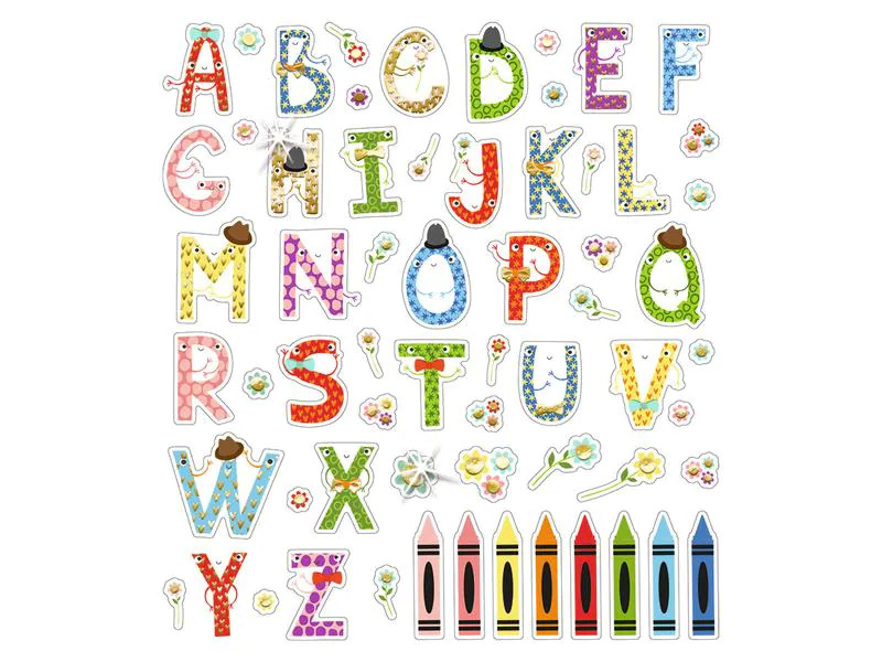 URSUS Motivsticker Glitter Fun Tiere 4 Blatt, 156 Sticker