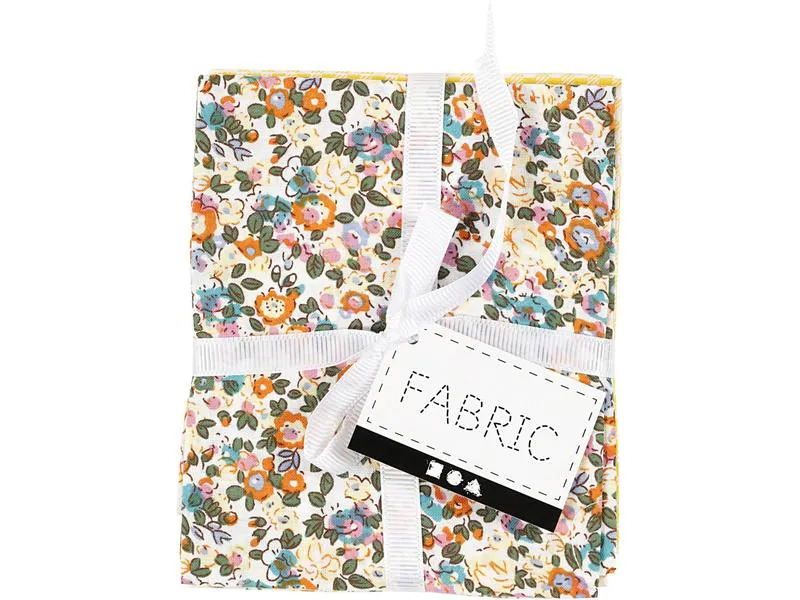 Creativ Company Stoff Fabric 4-teilig, 45 cm  55 cm
