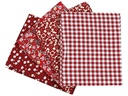 Creativ Company Stoff Fabric 4-teilig, 45 cm  55 cm