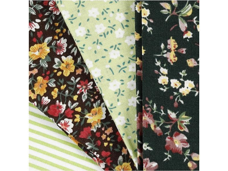 Creativ Company Stoff Fabric 4-teilig, 45 cm  55 cm