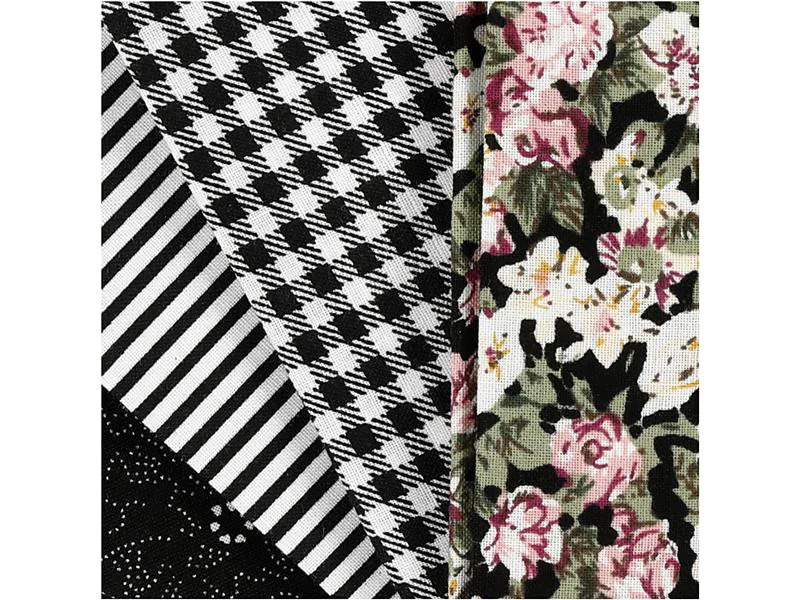 Creativ Company Stoff Fabric 4-teilig, 45 cm  55 cm