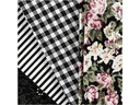 Creativ Company Stoff Fabric 4-teilig, 45 cm  55 cm
