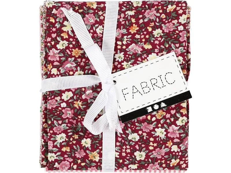 Creativ Company Stoff Farbric 4-teilig 45 x 55 cm