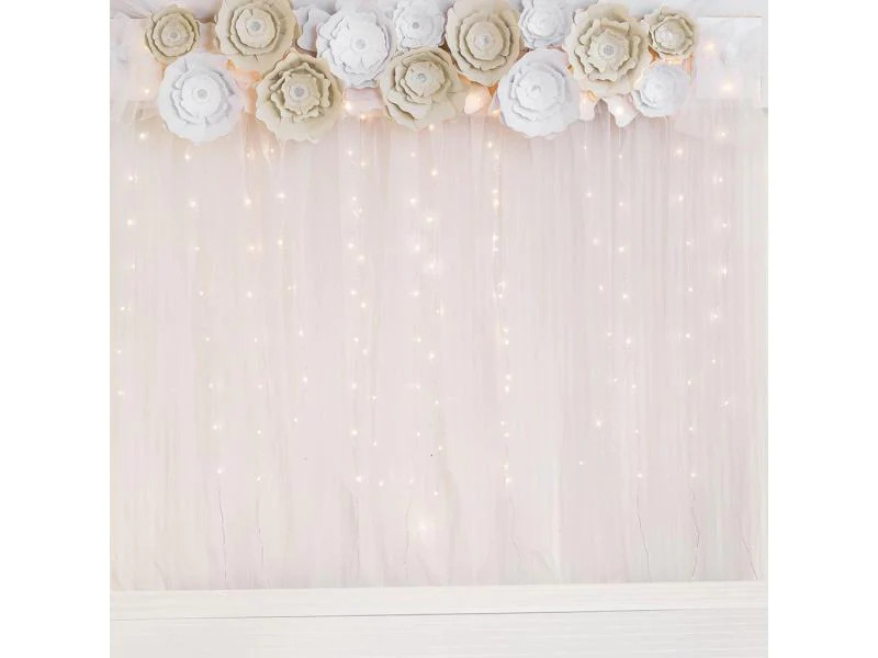 Creativ Company Tüll  50 cm x 5 m Weiss