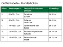 Doctor Bark Hunde-Decke Allrounder