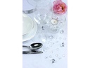 Partydeco Streudeko Diamanten 1.2 cm, 100 Stück, Transparent