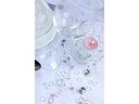 Partydeco Streudeko Diamanten 1.2 cm, 100 Stück, Transparent