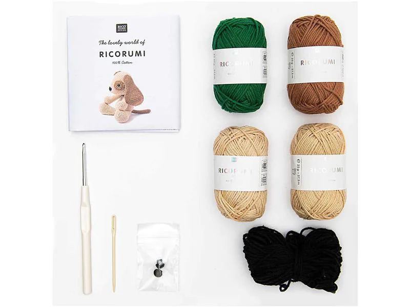 Rico Design Häkelset Creative Ricorumi Hund