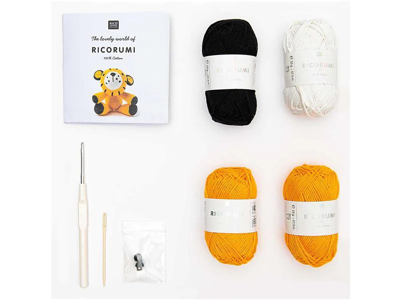 Rico Design Häkelset Creative Ricorumi Tiger
