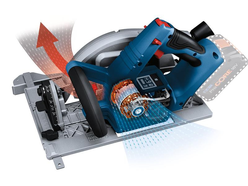 Bosch Professional Akku-Kreissäge GKS 18V-68 GC 2 x 5.5Ah ProCORE