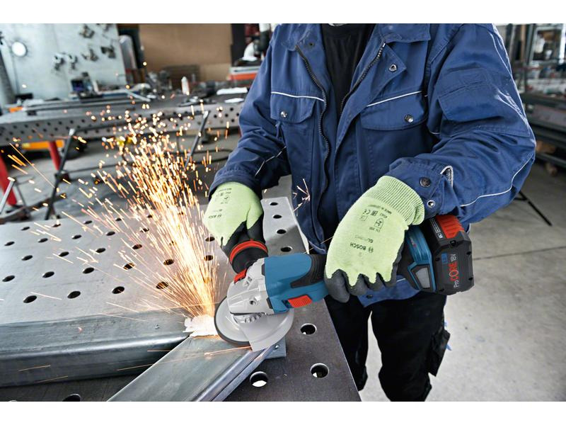 Bosch Professional Akku-Winkelschleifer GWS 18V-15 C solo