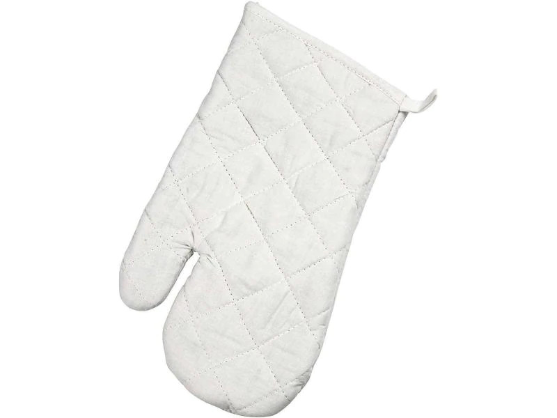 Creativ Company Grillhandschuh 18 x 28 cm 2 Stück, Weiss