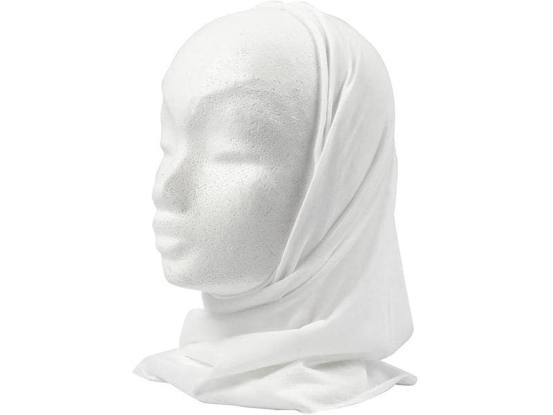 Creativ Company Schlauchschal Polyester, 1 Stück, Weiss