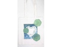 Creativ Company Stofftasche 38 x 42 cm Baumwolle, Weiss