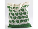 Creativ Company Stofftasche 38 x 42 cm Baumwolle, Weiss