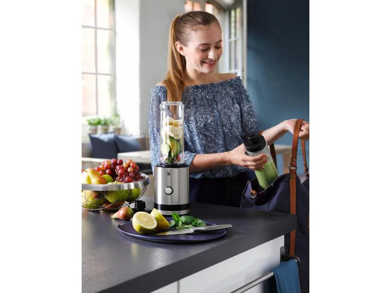 WMF Smoothie-to-go KÜCHENminis Silber