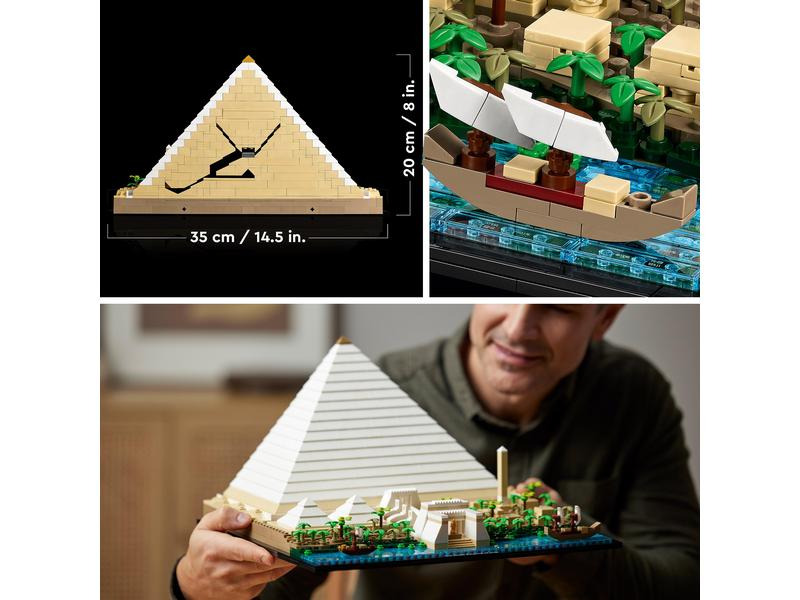 LEGO® Architecture Cheops-Pyramide 21058