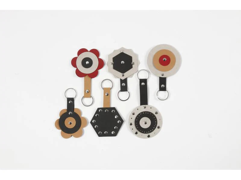 Creativ Company Hohlnieten 7 mm Silber, 50 Stück