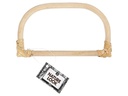 Creativ Company Taschengriff 15.5 x 9 cm Bambus