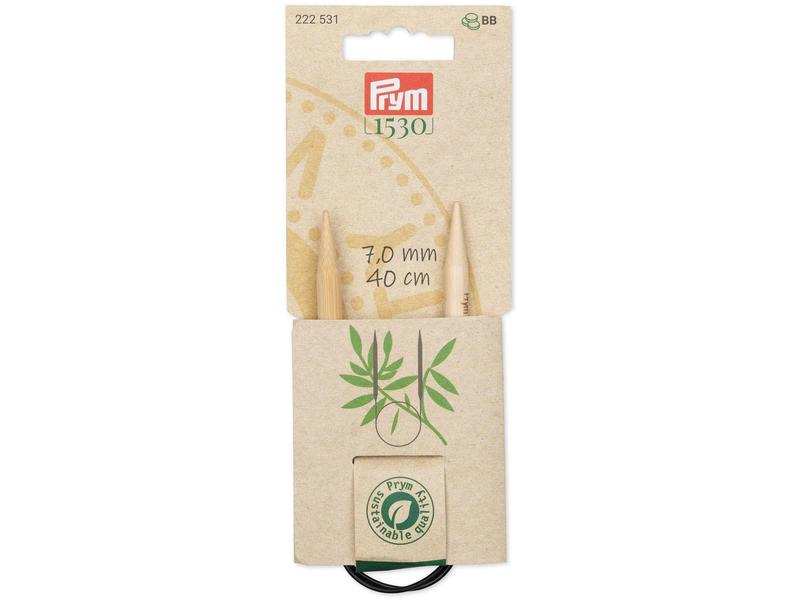Prym Rundstricknadel BAMBUS 7.00 mm, 40 cm