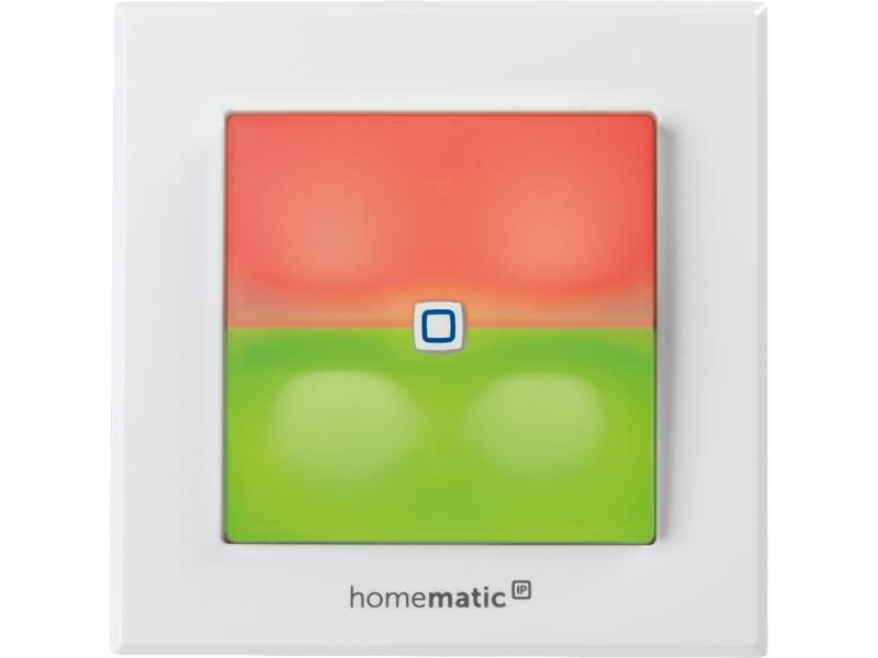 Homematic IP Funk-Schaltaktor für Markenschalter mit Signalleuchte