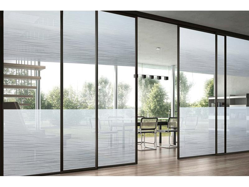 Hubatka Fensterfolie Garbi 92 x 150 cm, Eisblau