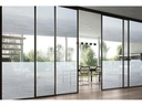 Hubatka Fensterfolie Garbi 92 x 150 cm, Eisblau