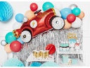 Partydeco Folienballon Car Rot