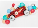 Partydeco Folienballon Car Rot