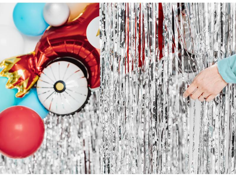 Partydeco Folienballon Car Rot