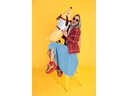 Partydeco Folienballon Dachshund Braun