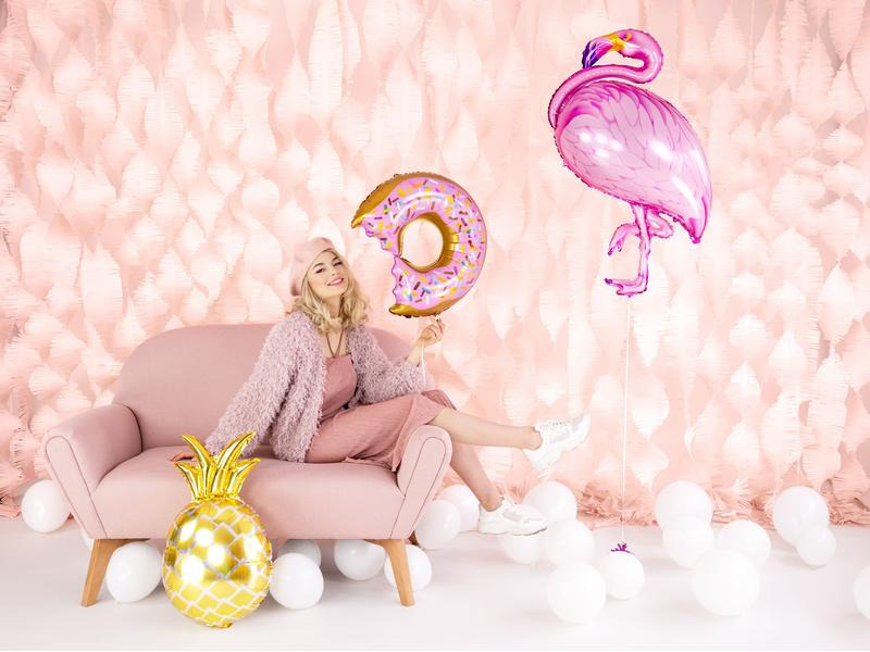 Partydeco Folienballon Flamingo Pink