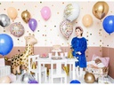Partydeco Folienballon Giraffe Beige/Gold
