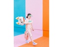 Partydeco Folienballon Gold/Weiss