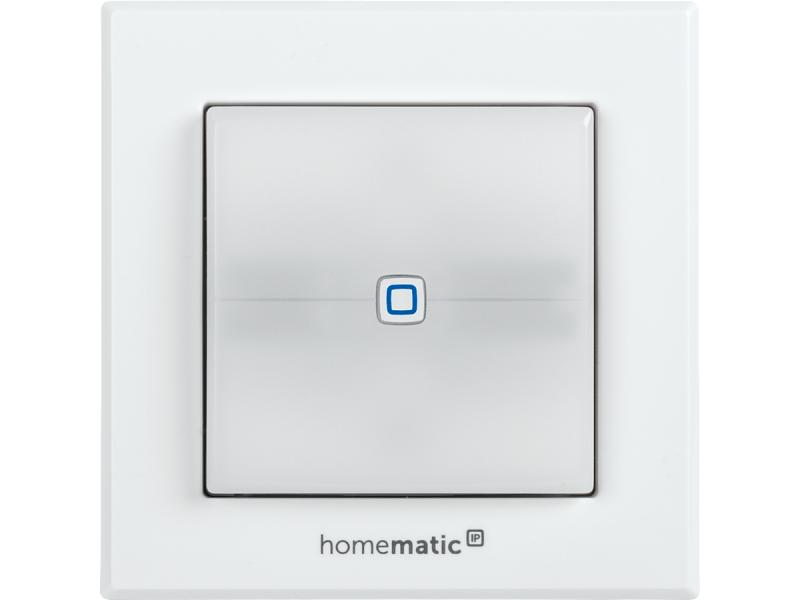 Homematic IP Funk-Schaltaktor für Markenschalter mit Signalleuchte