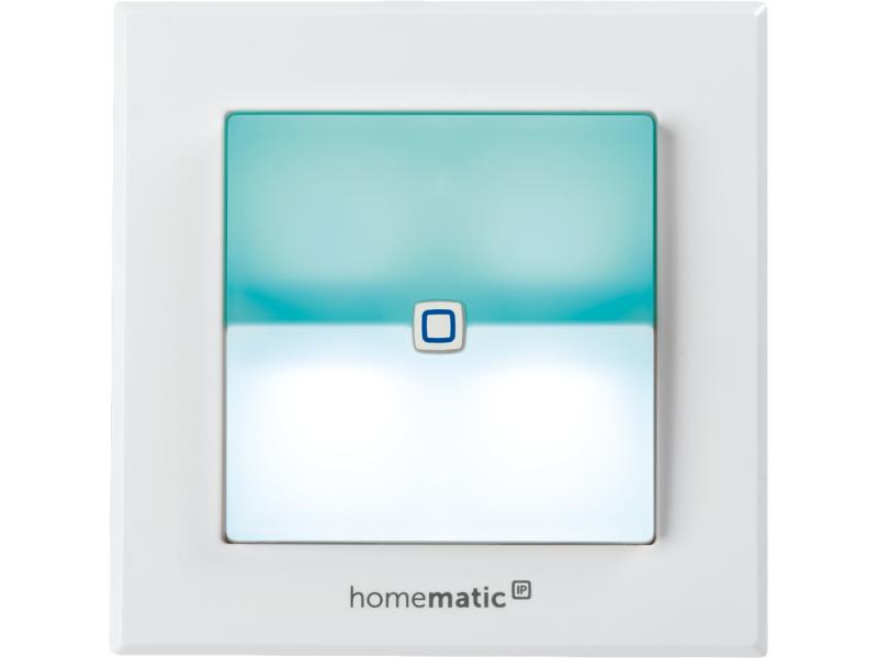 Homematic IP Funk-Schaltaktor für Markenschalter mit Signalleuchte