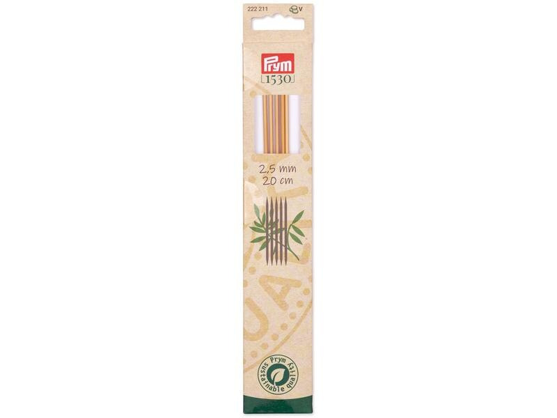 Prym Stricknadeln BAMBUS 2.50 mm, 20 cm