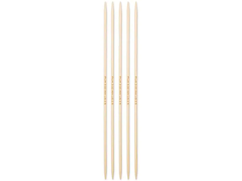 Prym Stricknadeln BAMBUS 3.00 mm, 20 cm