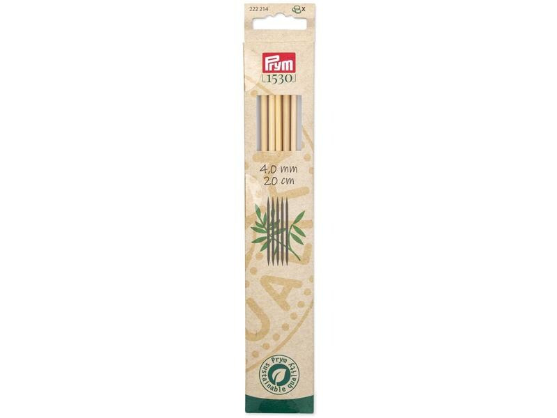 Prym Stricknadeln BAMBUS 4.00 mm, 20 cm