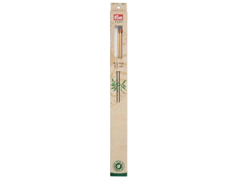 Prym Stricknadeln BAMBUS 4.00 mm, 33 cm
