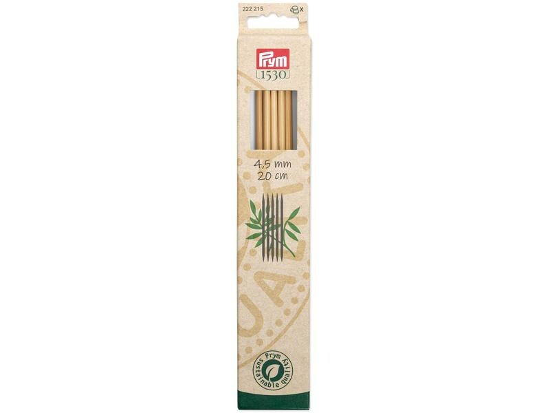 Prym Stricknadeln BAMBUS 4.50 mm, 20 cm