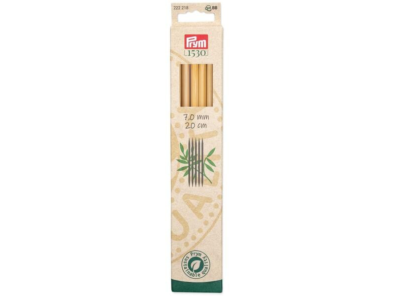 Prym Stricknadeln BAMBUS 7.00 mm, 20 cm