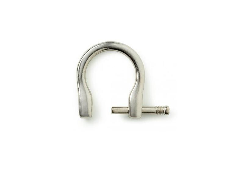 Prym Taschengriff Aufhänger 18 mm Silber 4 Stück