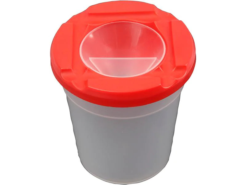 Creativ Company Wasserbecher Rot/Semitransparent
