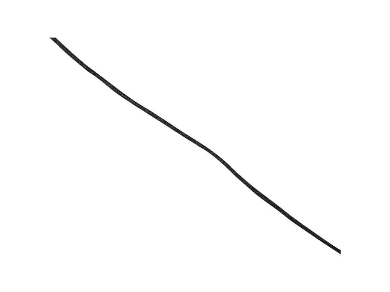 Creativ Company Baumwollkordel 2 mm, Schwarz, 100 m