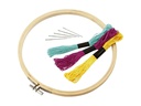 Creativ Company Stickrahmen Ø 20 cm Rund