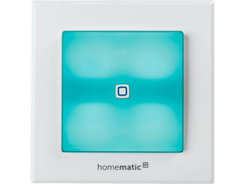 Homematic IP Funk-Schaltaktor für Markenschalter mit Signalleuchte